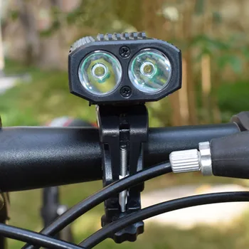 La Luz de la bicicleta USB Recargable 3000mAh Luz de la Bici de Ciclismo MTB Faro Linternas LED Impermeable Camping Faroles Portátiles