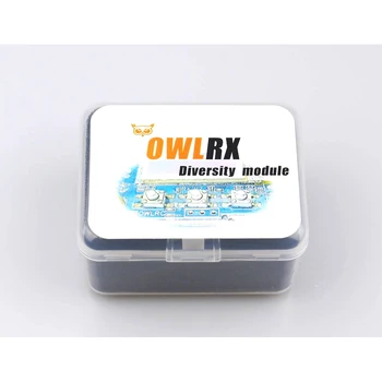 OwlRC Fatshark Video FPV Receptor OwlRX Módulo de 16 khz de Frecuencia Para TODOS los Dominatior Actitud V3 V4 Gafas FPV RC Drone