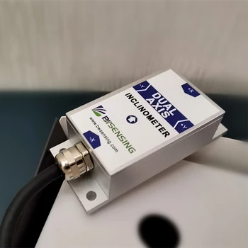 BWK220 BWK228 Ángulo de Inclinación del Sensor de Doble Eje Inclinómetro con una Precisión De 0,2 Grado de Resolución de 0.02 Grados / 0-5V 0-10V (Opcional)