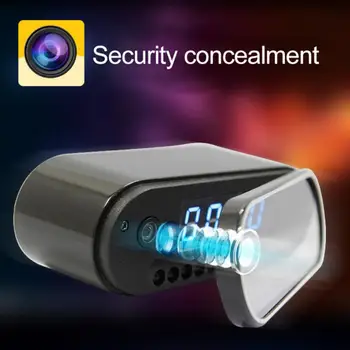 1080P WIFI Mini Reloj de Alarma de la Cámara de la Videocámara con Visión Nocturna por Infrarrojos CCTV cámara de Vigilancia con Sensor de Movimiento