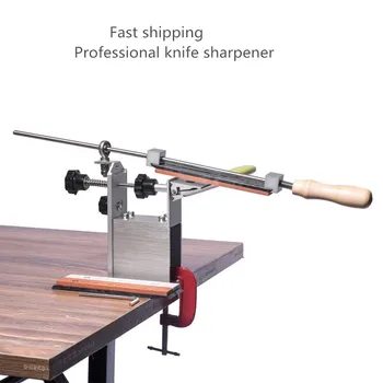 Afilador de cuchillos de cocina sistema de actualización profesional pro lansky ápice afilador cuchillo 3pcs la piedra de afilar