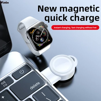 Portátil Cargador Inalámbrico para el IWatch 5 4 Estación de Carga Dock USB Cable de carga para el Apple Watch Series 5 4 3 2 1