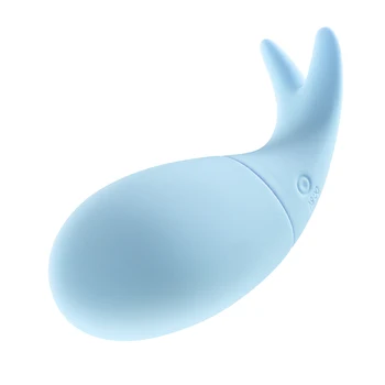 De silicona de 10 velocidades de Vibración del huevo Lindo delfín punto G Vibrador Íntimo juguetes sexuales estimulación del Clítoris bolas Vaginales de las Mujeres de juguetes sexuales