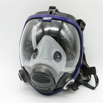 7 en 1 Química Respirador facial 6800 cara de la máscara de Gas de protección Respirador de máscara de máscara de filtro