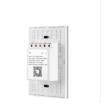 Jrump WiFi Interruptor Regulador Inteligente Toque de Luz Interruptor de Atenuación de Control con Amazon Alexa principal de Google Regulable Interruptor Inteligente NOS Standa