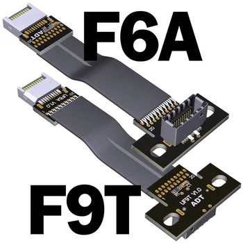 ADT-Link USB3.1 GEN2, Tipo E Tipo E Cable de Extensión USB Interno 3.1 E Tipo a Macho a Hembra Cable w Agujeros de los Tornillos para la Placa base