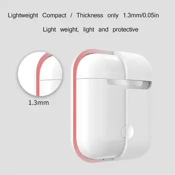 Para Apple Airpods Pro funda Protectora Luminoso de la Cubierta Completa para la Manga de Bluetooth de los Auriculares Auriculares cápsulas de Aire en 3 de los Casos de la Bolsa de Cuadro