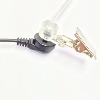 OPPXUN 10PCS/LOT de Alta Calidad de 3,5 mm Encubierta Mic Acústico Tubo del Auricular del Auricular 1 PIN para Motorola ICOM Radio Accesorios