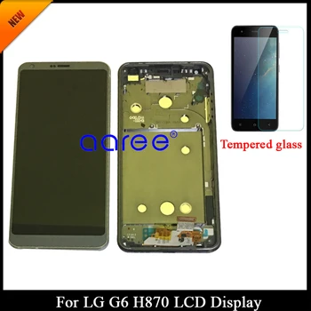 De seguimiento Nº probado al Para LG G6 LCD H870 Pantalla LCD de Pantalla Táctil Digitalizador Asamblea