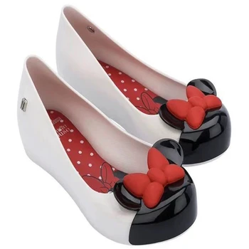 2021 Nuevo estilo Melissa Jalea zapatos Niñas de moda gato oído de la princesa de verano sandalia poco grande de Playa para niños Zapatos de Fiesta zapatos HMI036