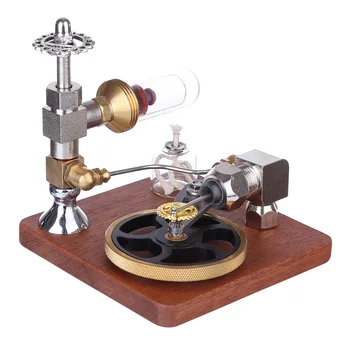 Ajustable de la Velocidad del Motor Stirling Modelo Experimento de Ciencia de Motor de Juguete Horizontal, con Volante de inercia Física de Vapor de Potencia de Diseño de Juguetes