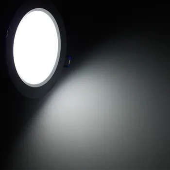 1pcs Impermeable Dimmable LED Downlight 7W 220V/9W/12W/15W/18W LLEVÓ la Luz de Bulbo del LED Empotrable de la Luz del Punto Para el cuarto de Baño