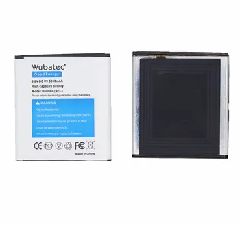 Wubatec 2x 5200mAh S4 NFC Extendida de la Batería Para Samsung Galaxy s4 SIV I9500 I9502 I9505 I9508 I9507V R970 i545 i337 i959