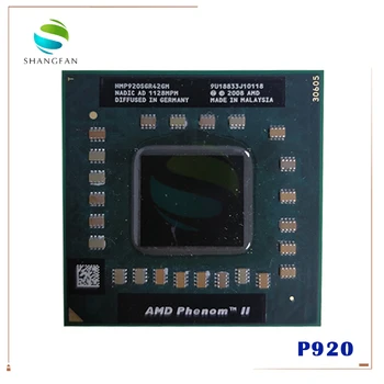 Portátil procesador de la cpu AMD P920 HMP920SGR42GM 1.6 GHz 2MB Quad Core Socket S1 (S1g4) PGA638