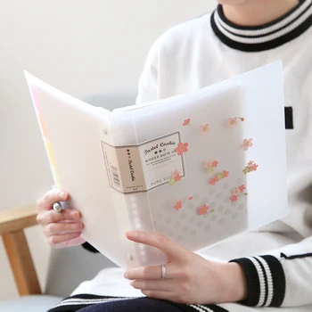 JIANWU japón KOKUYO Macaron nota de la libreta de hoja suelta interior del núcleo A5 B5 cuaderno diario de plan de cuaderno de oficina suministros de la escuela de anillas