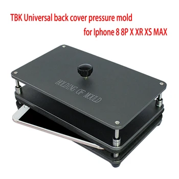 TBK Universal a Presión Molde de la espalda cubierta de la pantalla de la presión de ajuste de moldes para iPhone de la Cubierta Posterior Laminación de Dispensación de los Moldes