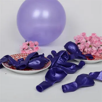 100pc/lote 10pulgadas Perla Globos de Látex feliz cumpleaños globo de helio de cumpleaños decoración de globos de Fiesta de la Boda de Suministro de la ducha del bebé