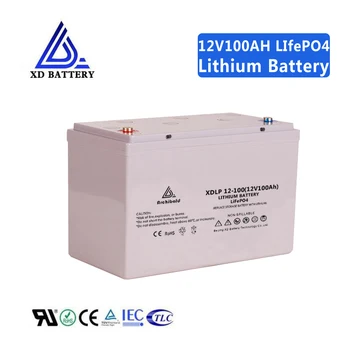 3000-6000 ciclos de 12 voltios 300ah 200ah 100ah 50ah lifepo4 batería de ión de litio de 12v akku con bms
