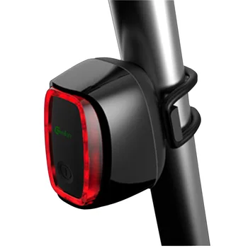 Bicicleta de Luz de la Cola Inteligente de Freno de Inducción a la Luz de la Bicicleta del Led Recargable USB MTB Bicicleta de Carretera Trasera de la Lámpara de Advertencia de Seguridad Cómplice