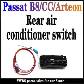 V W Passat/Arteon/Atlas/ marca original nuevo acondicionador de aire trasero interruptor con calefacción en el asiento trasero botón 17G 907 049A
