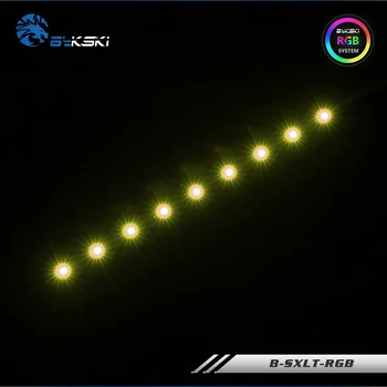 Bykski de Tira de LED de uso de 150 mm/200 mm/260 mm Depósito / 12V de 4 PINES RGB / 5V 3 PATILLAS A-RGB / suppost conectar con AURA de SINCRONIZACIÓN