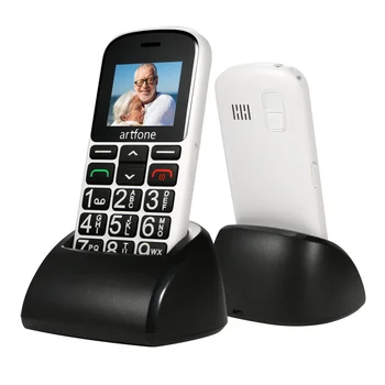 Artfone CS188 con botones Grandes, Móvil para personas Mayores,Actualizado Teléfono Móvil GSM Con el Botón el SOS | Hablando Número | Batería de 1400mAh |