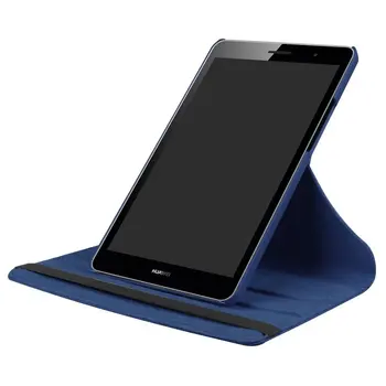 Para Huawei MediaPad T3 8.0 KOB-L09 KOB-W09 funda Para el Huawei MediaPad T3 8 Pulgadas de Rotación Folio Stand de Cuero de la Pu caja de la Tableta