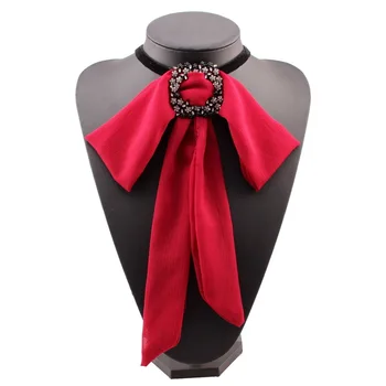 Florosy Hilo de Tela Colgante de Cristal de la Flor de Encanto Gargantilla para las Mujeres Collar de Cuerda Negra de la Cadena de Declaración de Nuevo Collar