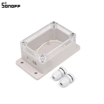 Sonoff IP66 Impermeable de la Caja de conexiones carcasa resistente al agua resistente al Agua, la Cáscara de Apoyo Sonoff Básica/RF/Dual/Pow para el Árbol de Navidad de Luces