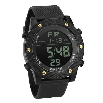 Reloj de los Hombres Analógico-Digital-Militar de los Deportes LED Impermeable Reloj de Pulsera de 2021 NUEVOS hombres del reloj de los deportes de la prenda impermeable relogio masculino