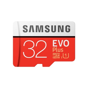 SAMSUNG EVO Plus Tarjeta de Memoria MicroSD de 32GB 64GB 128GB 256GB microSDXC clase 10 U3 UHS-I Tarjeta del TF 4K HD para Smartphone, Tablet, etc