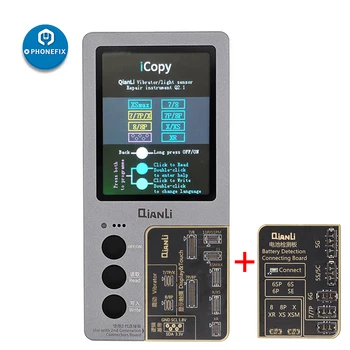 QIANLI iCopy Plus Pantalla LCD Color Original de la Reparación de Programador para el iPhone 11 Pro Max XR XSMAX XS 8P 8 7 Toque EPROM / Vibrador
