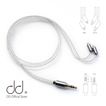 DD ddHiFi BC50B 2.5 Equilibrada o 3.5 Cable de los Auriculares mmcx/0.78 pines Adaptador Bluetooth Cable para Shanling FiiO SONY HiBy Amperios.