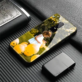 Por encargo de BRICOLAJE imagen de Cristal TPU caja del Teléfono De huawei Honor 8 Lite/P8 Lite 2017 BRICOLAJE Cubierta Personalizada Para Huawei P20 Lite Pro