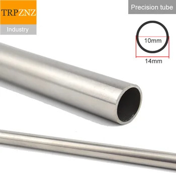 304 tubo de acero inoxidable de la precisión de la tubería ,OD14x2mm, Exterior diámetro 14m m,pared de espesor 2mm,diámetro interior de 10 mm ,la tolerancia de 0,05 mm