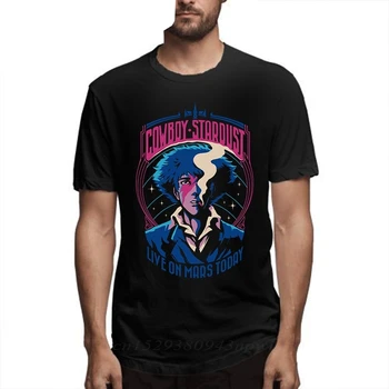 Cowboy Bebop Pico Spiege Camiseta Del Popular Anime Impresionante Personalizada Camiseta De Algodón Orgánico Más El Tamaño De La Camiseta De La Camiseta