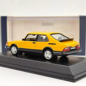 Norev 1/43 Para Saab 900 Turbo 16 Fundido Modelos De La Colección De Edición Limitada De Color Amarillo Auto Juguetes Coche De Regalo