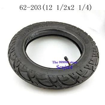 Neumático 12 1/2X2 1/4 ( 62-203 ) se ajusta a Muchas de Gas scooter Eléctrico De 12 Pulgadas de tubo Neumático Para ST1201 ST1202 e-Bike 12 1/2X2 1/4