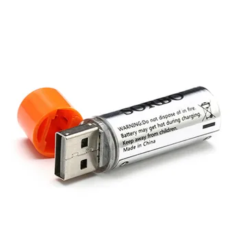 Nueva Llegada Recargable Batería de Lipo SORBO de 1,5 V 1200mAh Recargable USB de 1 Hora de Carga Rápida AA Li-po Batería