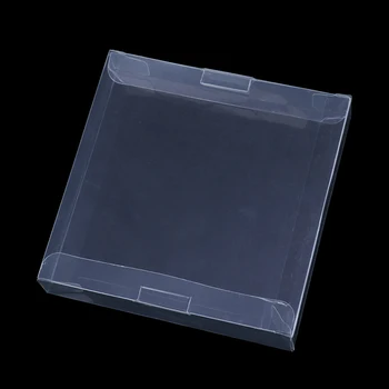 10PCS/lot GB GBA GBC Caja de Plástico Transparente Caja de Protectores de Manga Video Juego en Caja