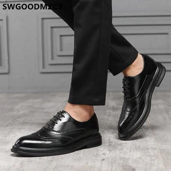 Brogues De Oxford Corporativa De Zapatos Para Hombres Formales Zapatos De Los Hombres Zapatos Italianos Para Los Hombres Chaussure Mariage Homme Zapato De Hombre De Vestir