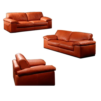 De alta calidad de cuero genuino sofá moderno Nórdicos sofá sofá de la sala de muebles de hogar pluma conjunto de sofás 1+2+3 plazas de muebles de s