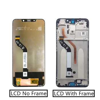 Para Xiaomi F1 Pantalla LCD de Pantalla Táctil Digitalizador Asamblea con marco para xiaomi Pocophone F1 mostrar las piezas de reparación 6.18
