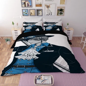 DX Luffy As de la Hermandad de Anime de dibujos animados juego de Cama funda de edredón de Una Pieza consolador, ropa de cama conjuntos de ropa de cama ropa de cama (SIN hoja)