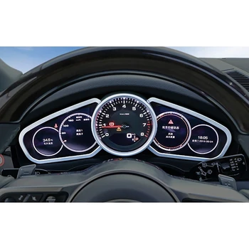 Coche ABS Interior, Tablero de la Decoración de la Tapa de ajuste Para-Porsche Cayenne 2018-2020