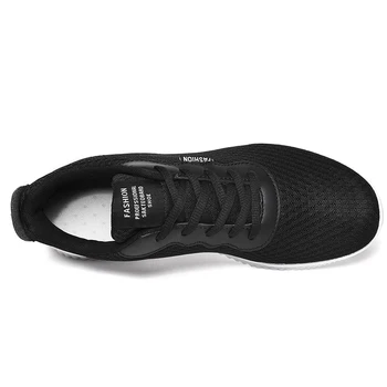 Malla de los Hombres Zapatillas de deporte Casuales Zapatos de Lac-hasta los Zapatos de los Hombres 2020 Ligero, Cómodo, Transpirable Caminar Zapatillas Zapatillas Hombre