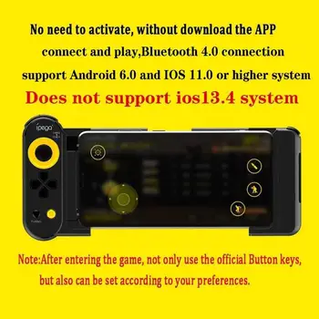 Gamepad Controller Para PUBG Juego de Bluetooth 4.0 Inalámbrico de Mano Juego Gamepad Para Ipad Tablet PC Teléfono Móvil Accesorios de Juegos