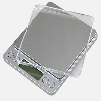 Balanza de cocina 3000g x 0.1 g Mini Portátil Digital para la Escala del Bolsillo de 3kg 0.1 Precisión de la Joyería de la Balanza Electrónica de Peso Gramo de Oro