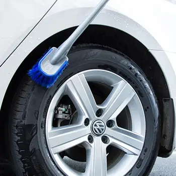 Neumático de PVC Cepillo de Limpieza de la Llanta Hub Cepillos Vehículo Rueda Limpiador de Tubo de Escape de Limpieza Automático de Herramientas de Mantenimiento