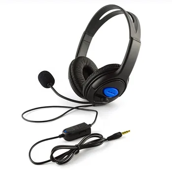 VOBERRY de 3,5 mm con Cable Gaming Headset de los Graves Profundos de Juego de Auriculares Profesionales del Equipo Auriculares Con Micrófono Para PS4 PC Portátil #